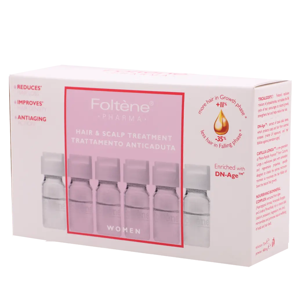 Foltene Hair Loss Treatment Ampoules For Women 12 Amp * 6 ml - view 1