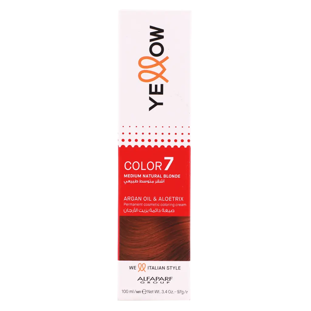 Yellow Color Permanent 7.0 Medium Natural Blonde 100 ml - view 2
