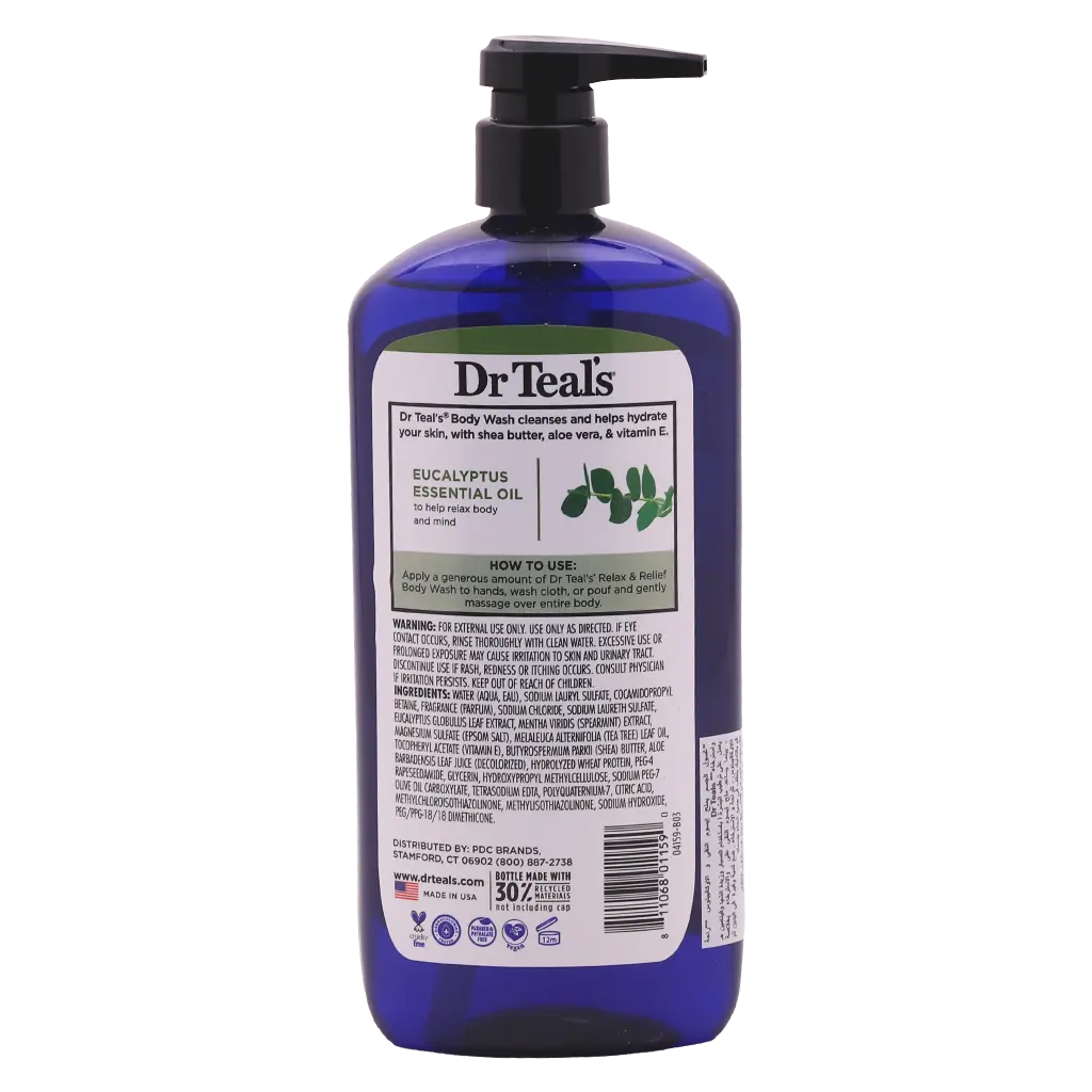 Dr Teal'S Body Wash Eucalyptus Calm And Relief 710 ml - view 2