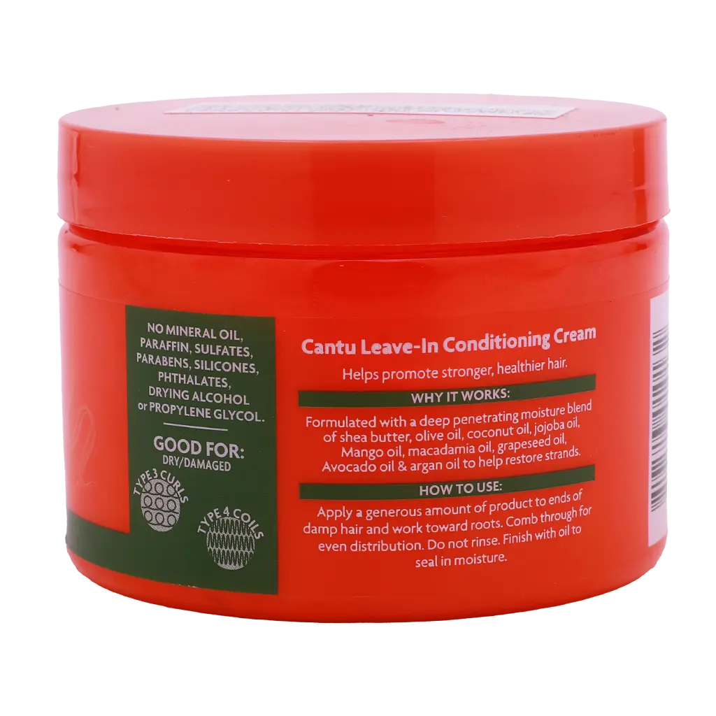 Cantu Shea Butter Natural Hair Leave In Conditioning Cream 340 gm - view 2