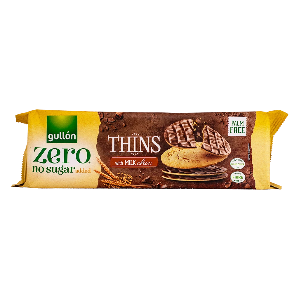 Gullon Zero Chocolate Thin Biscuits 150G