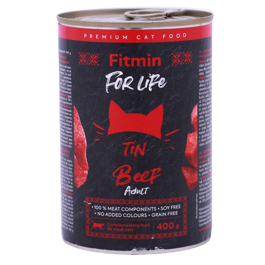 Ffl Cat Tin Beef 400 gm 