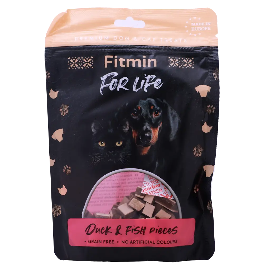 Ffl Dog And Cat Duckandfish Pieces 70 gm  - view 1