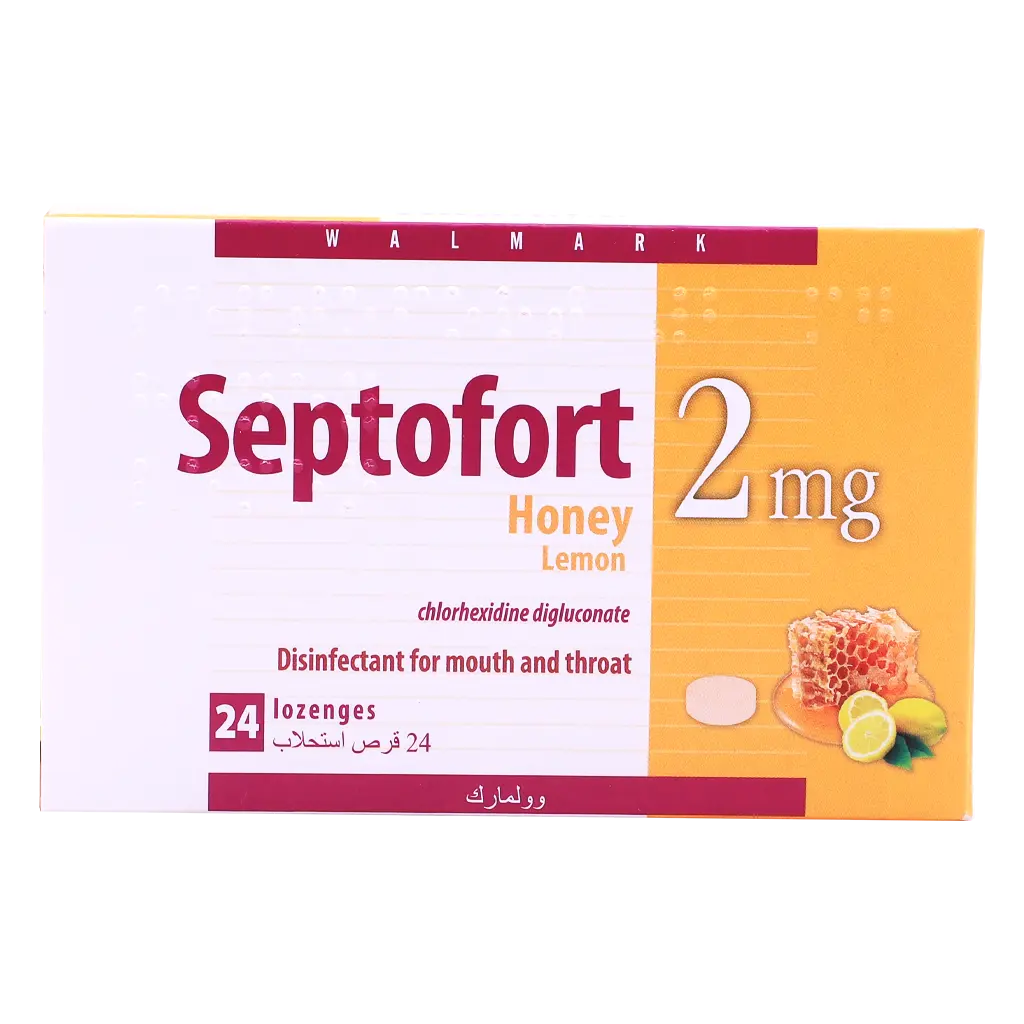 Septofort Honey And lemon Disinfectant Of Oral Cavity And Throat 2 mg - view 2