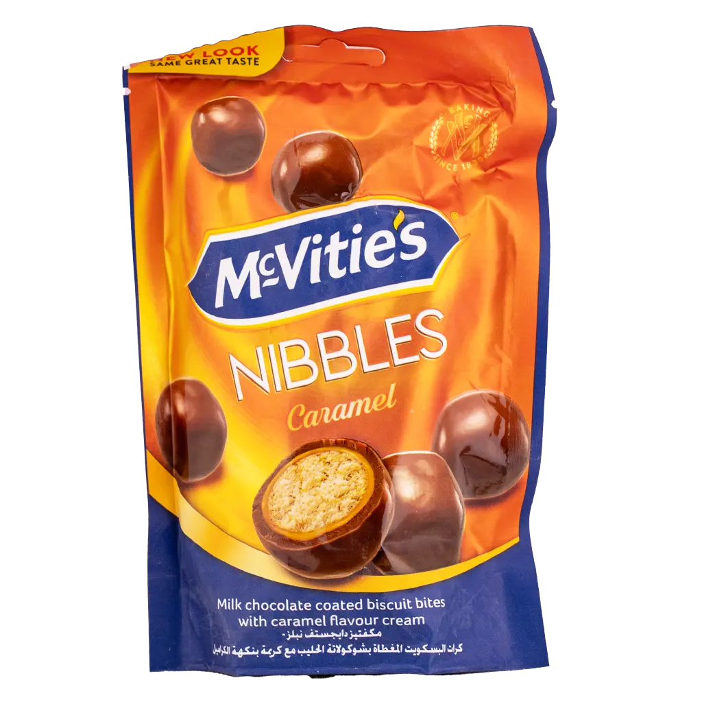 Mcvitie'S Digestive Caramel Chocolate Nibbles 110 gm - view 1
