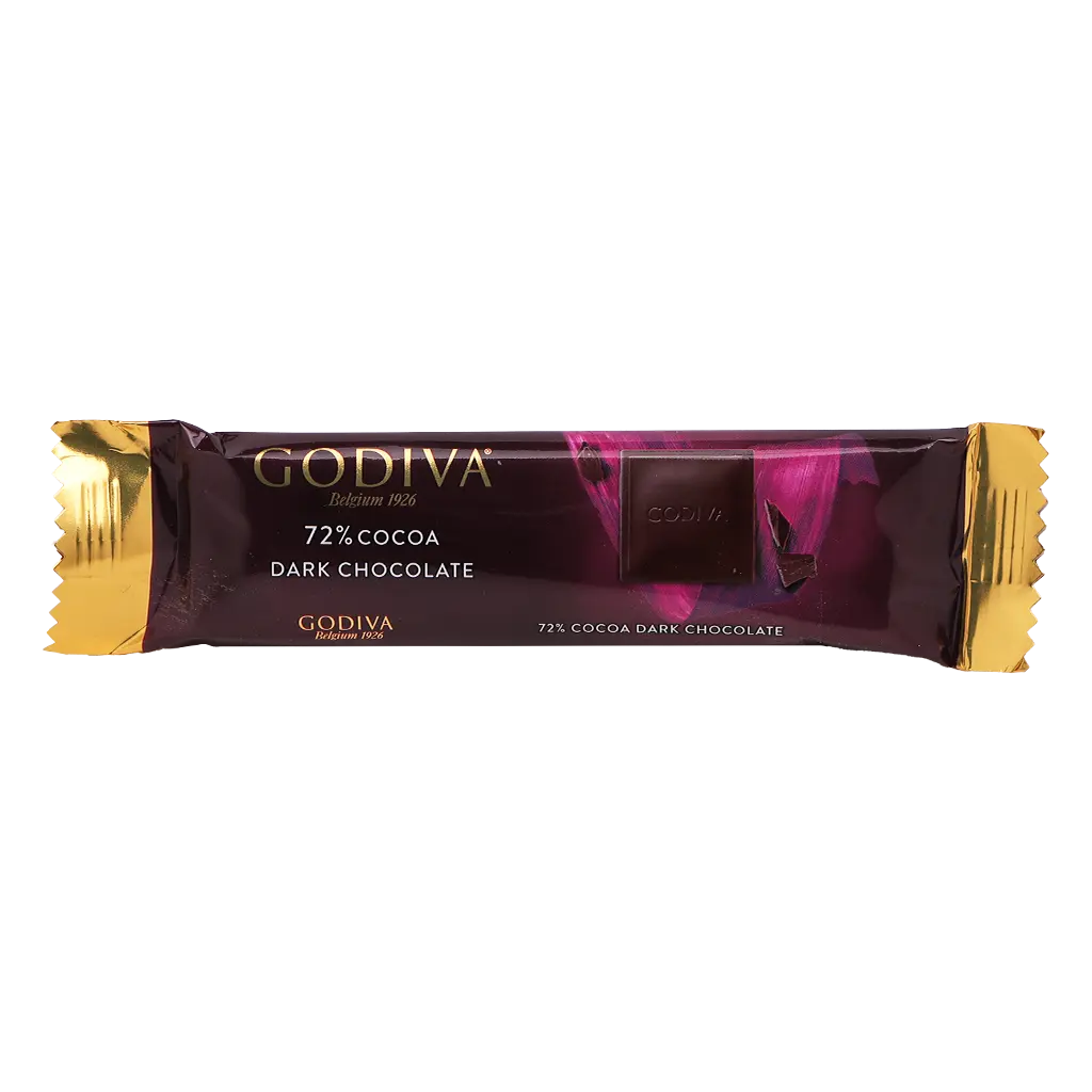 Godiva Pure Bar Dark Choco 72% 32 gm - view 1