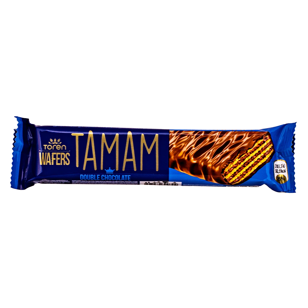 Toren TAMAM Double Chocolate Covered Milky Wafer 42gr