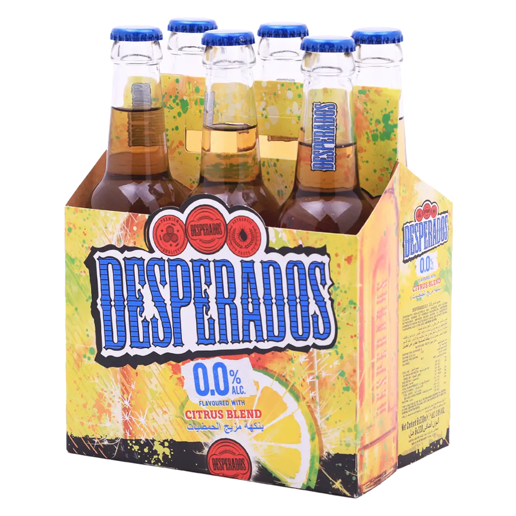 Desperados Non-Alcoholic Flavoured With Citrus Blend 6 pcs 330 ml - view 1