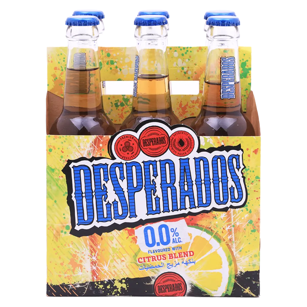 Desperados Non-Alcoholic Flavoured With Citrus Blend 6 pcs 330 ml - view 2