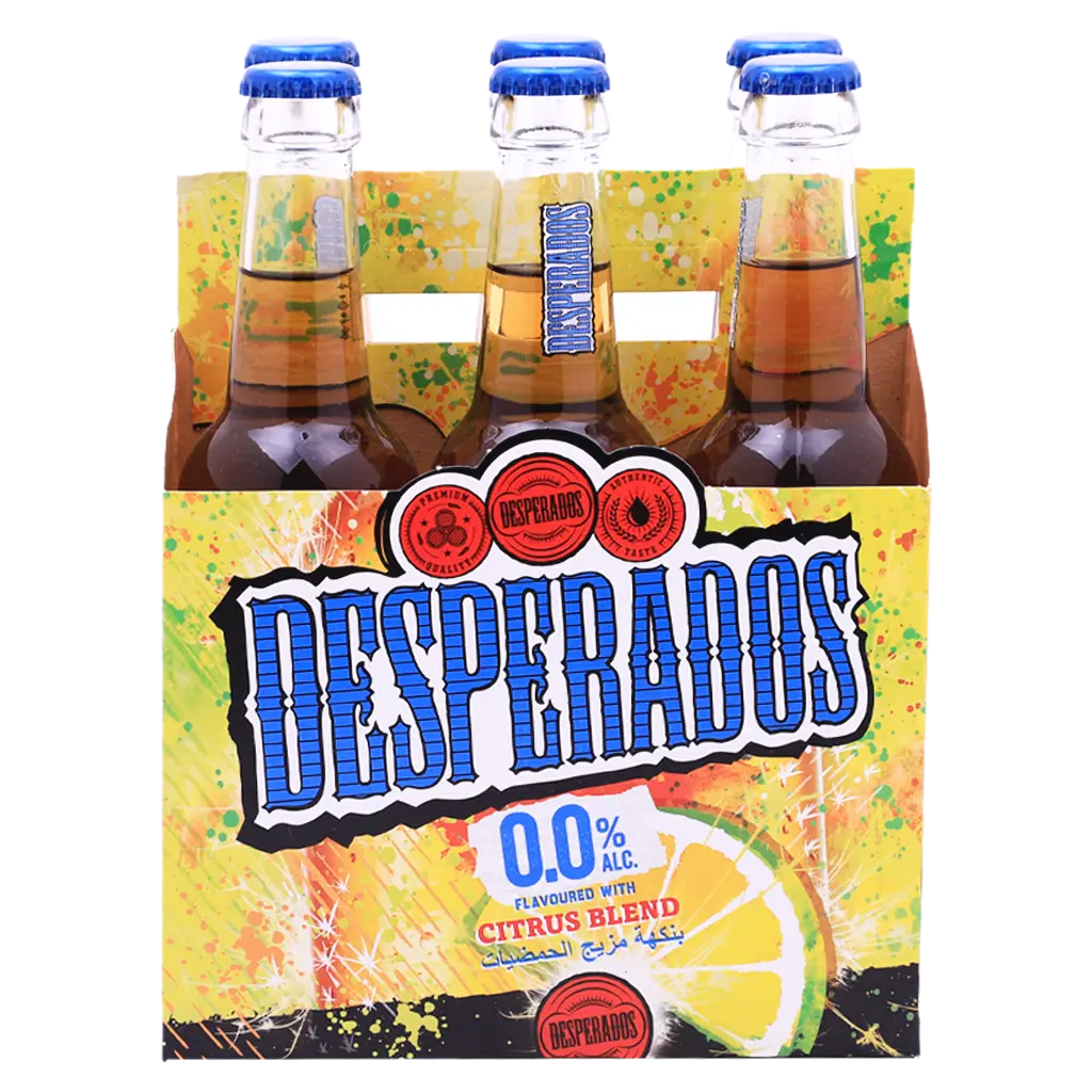 Desperados Non-Alcoholic Flavoured With Citrus Blend 6 pcs 330 ml - view 3
