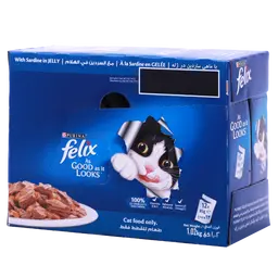 Purina Felix Sardine in Jelly Pack 12pcs 85gm