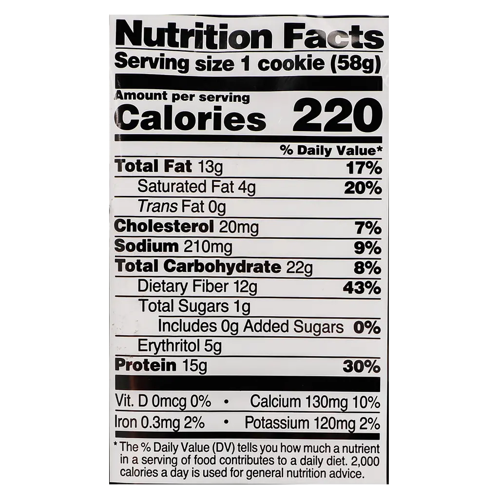 Quest Nutrition Protein Cookies Peanut Butter 59 gm - view 3