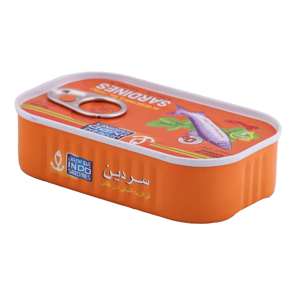 Indo Sardines in Vegetable Oil Chill 125 gm - view 1