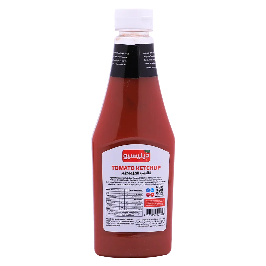 Delicio Tomato Ketchup 500gm - view 2