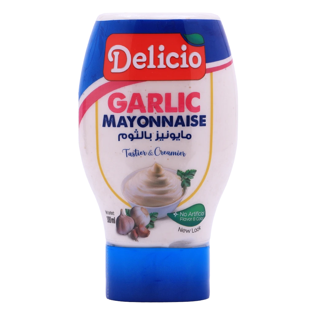 Delicio Garlic Mayonnaise Squeeze 300 ml