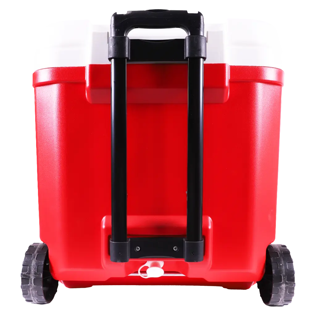 Igloo Rolling Cooler 60 QT Laguna 56 L Red - view 3