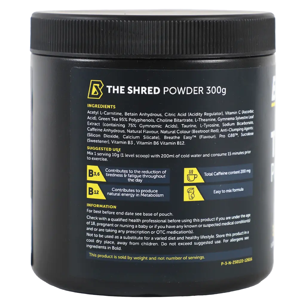 Basix The Shred Powder -  Sour Gummy Bear 300 gm - view 2