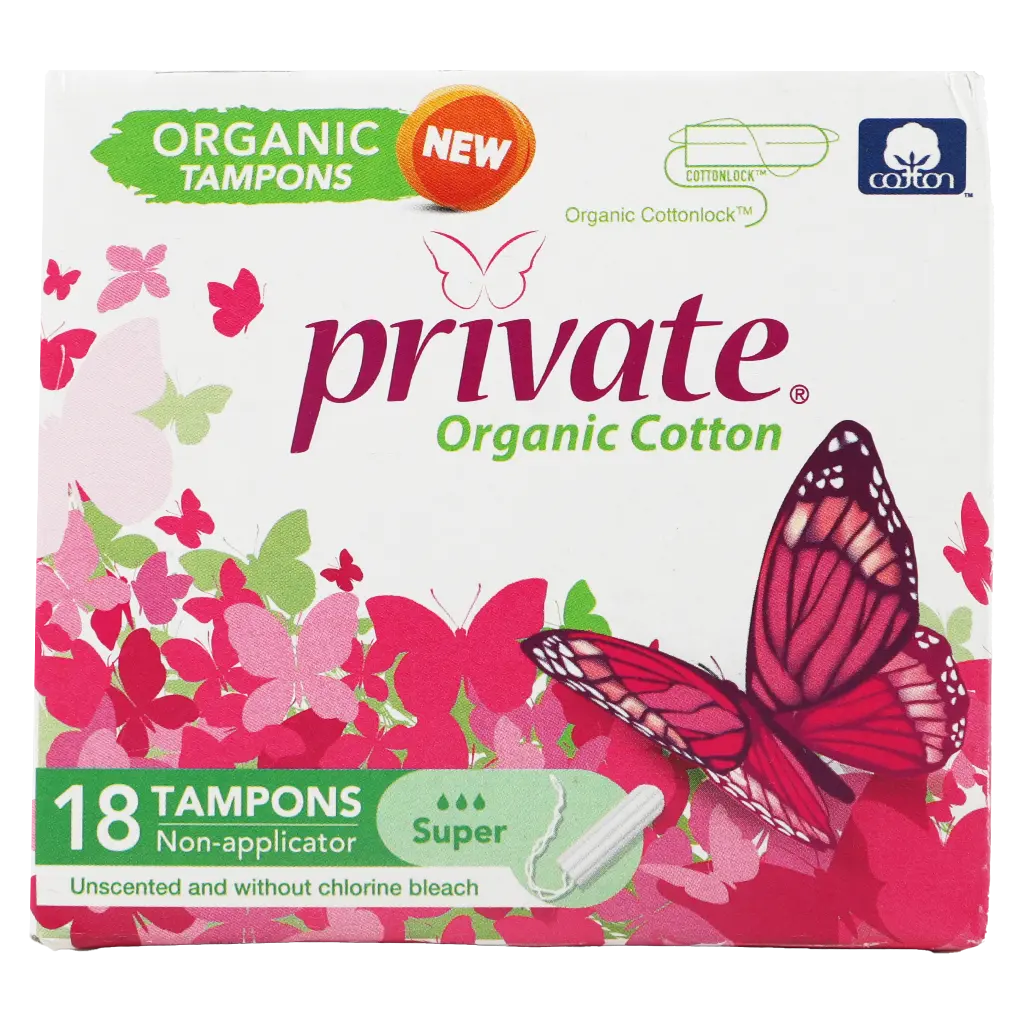 Private Organic Tampon Supuer+ 15 Tampon - view 3