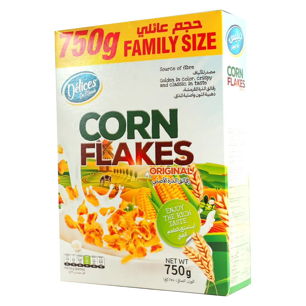 Delices Du Monde Corn flakes Original 750 gm - view 1