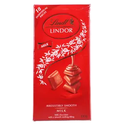 Lindt Lindor Milk Chocolate100 Gm