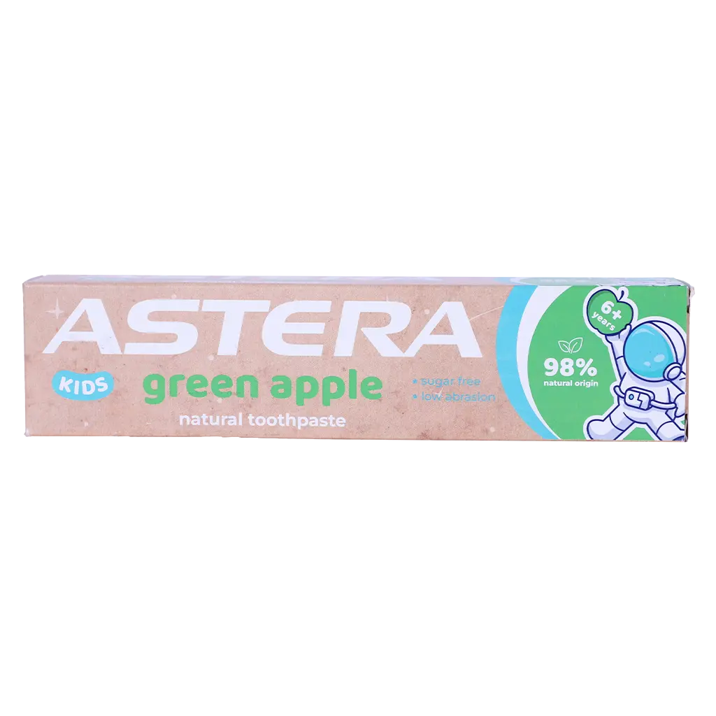 Astera Toothpaste Natural Kids Apple 6+ Years 50 ml - view 2