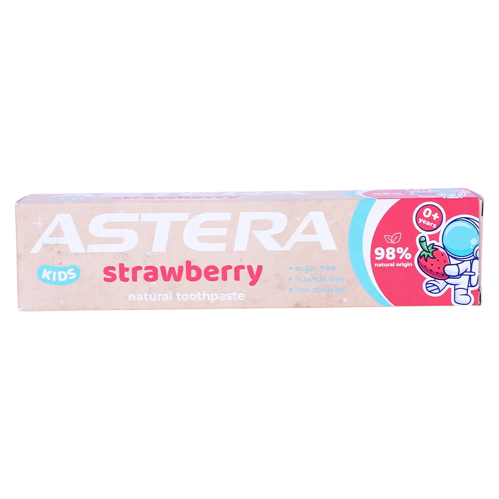 Astera Toothpaste Natural Kids Strawberry 0+ Years 50 ml - view 2