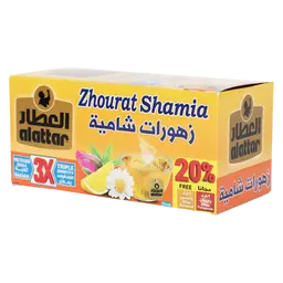 العطار زهورات شامية 30 جم