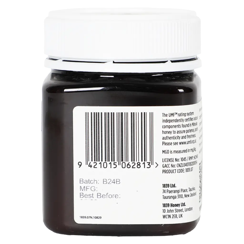 1839 Manuka Honey Umf +10 Mgo 263+ 250 gm - view 4