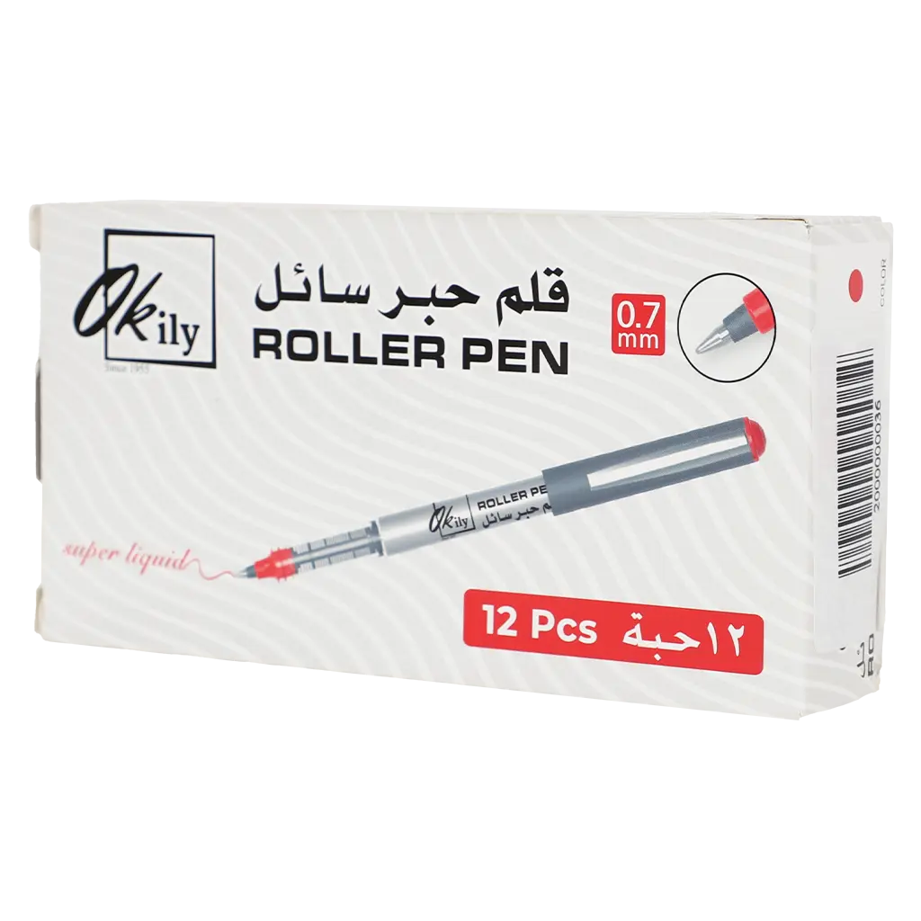Alokaily Red Pen  Color Size 0.7 mm 12 pcs - view 1