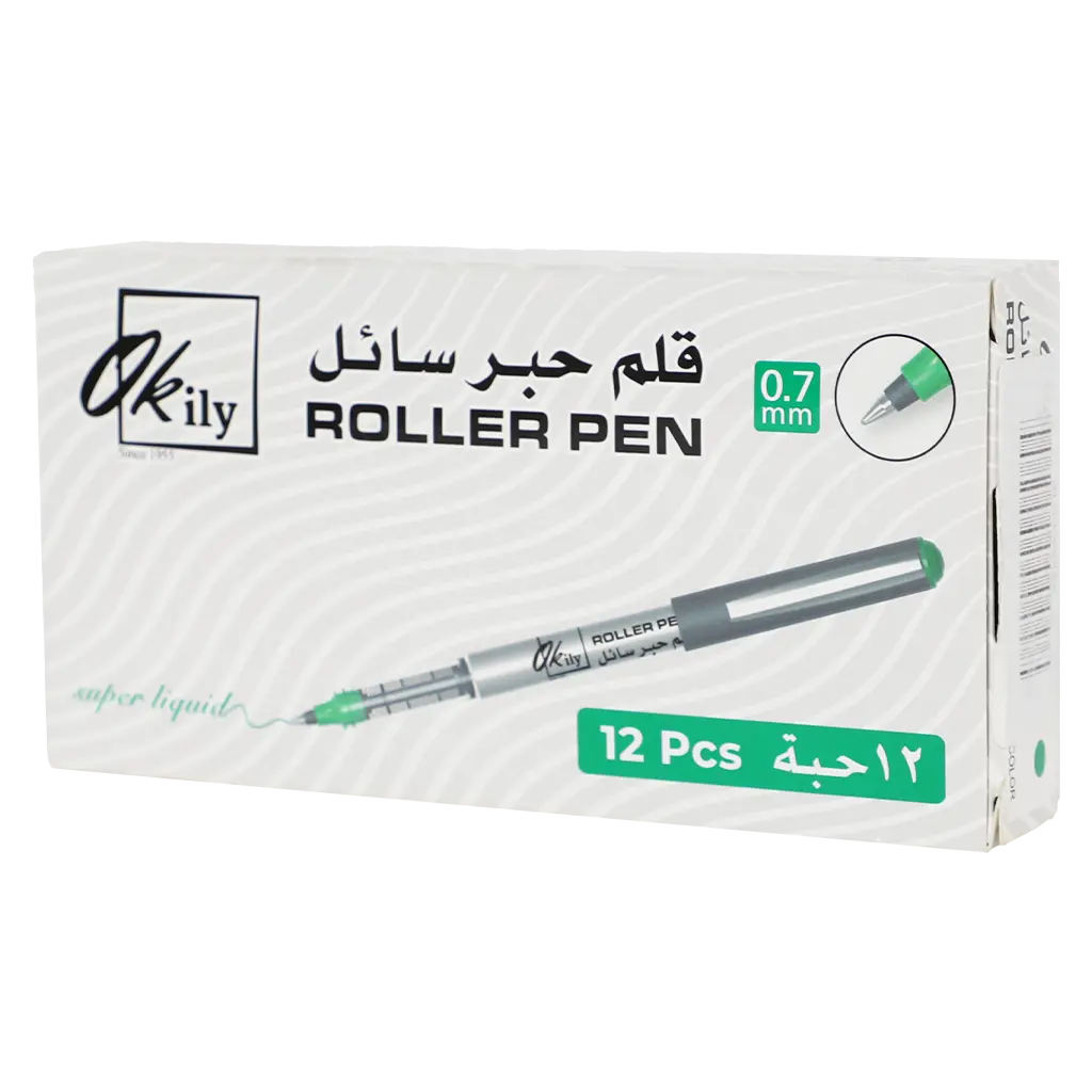 Alokaily  Pen Green Color Size 0.7 mm 12 pcs - view 1