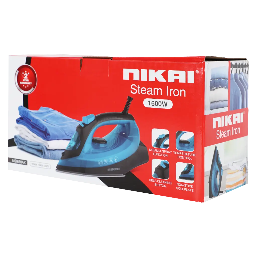 Nikai Steam Iron 1600 W  - view 3