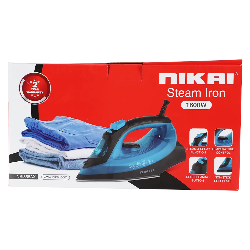 Nikai Steam Iron 1600 W  - view 4