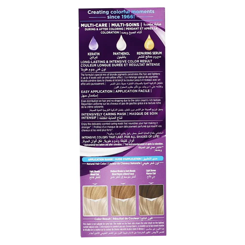Schwarzkopf Palette Intensive Color Cream 10-2 Ultra Ash Blonde - view 2