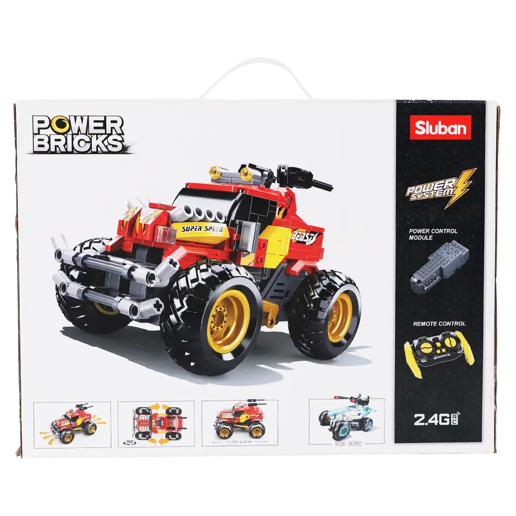 Sluban car assembly with red remote 265 pcs - view 3