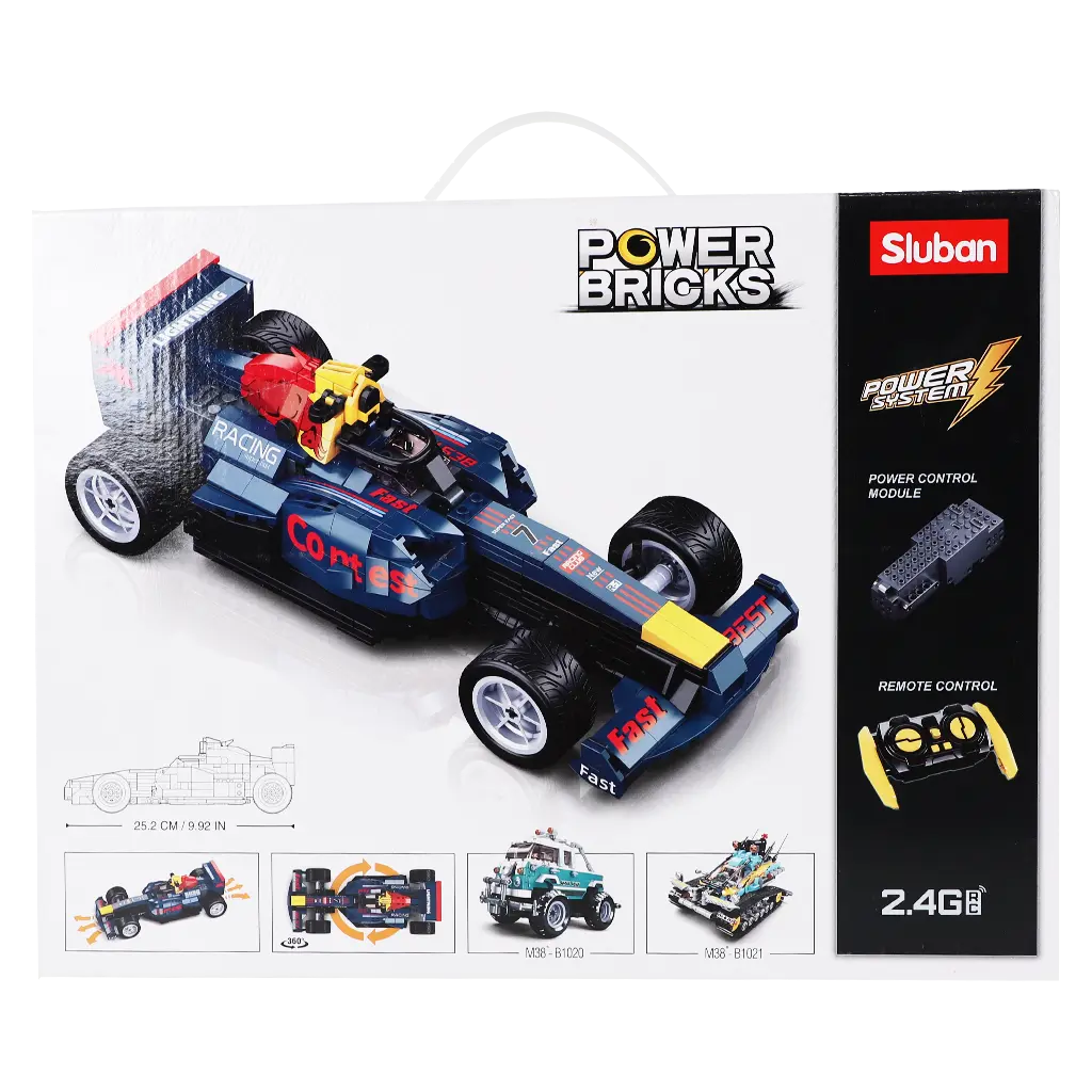 Sluban remote control racing car assembly 413 pcs - view 2