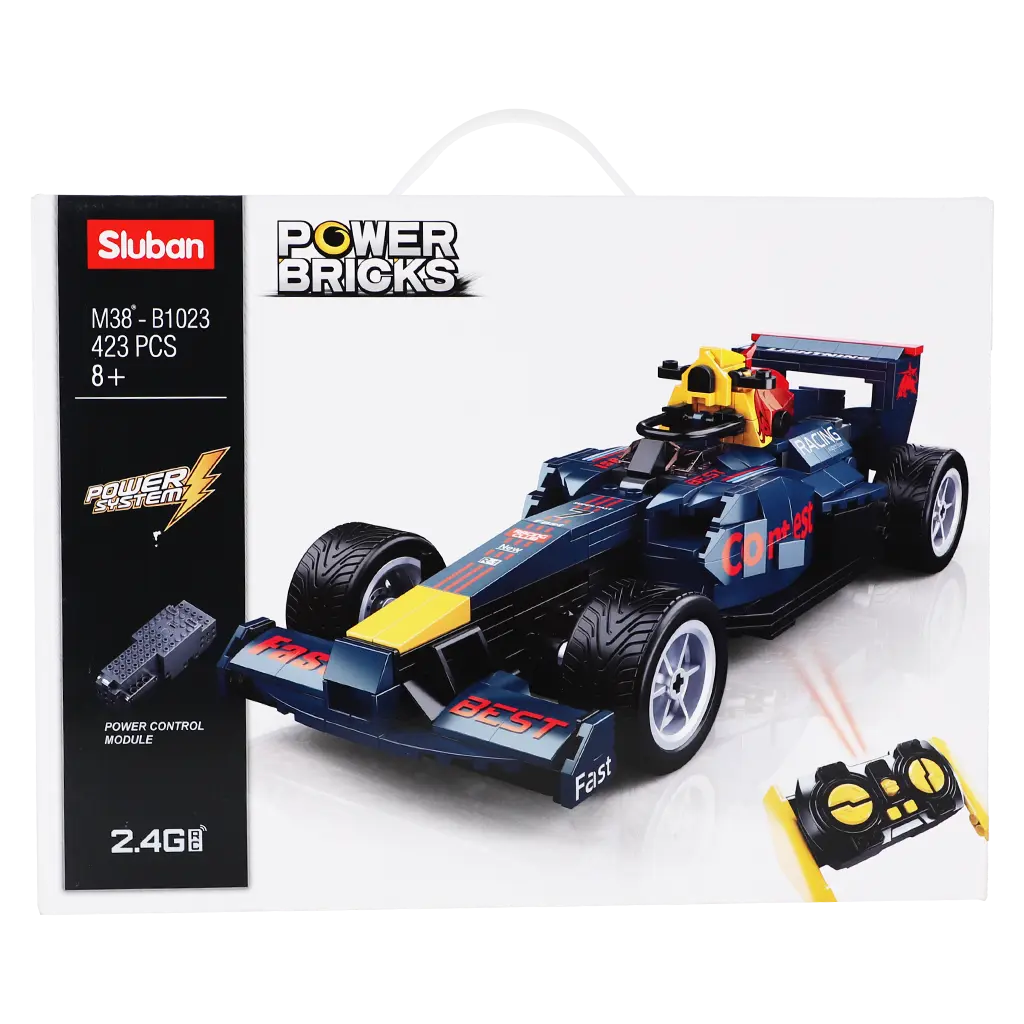 Sluban remote control racing car assembly 413 pcs - view 3