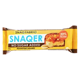 Snaqer Bar Peanuts And Caramel Sugar Free 50 gm