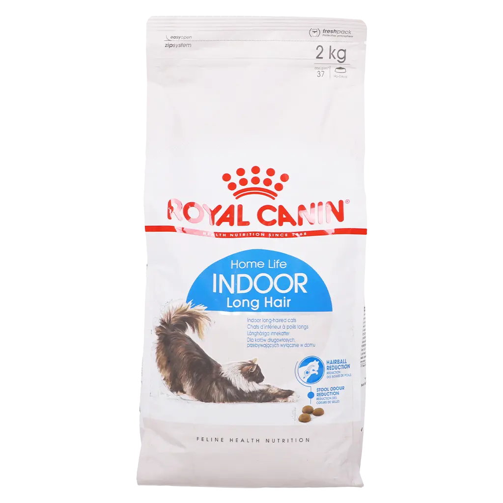 Royal Canin Fhn Indoor Long Hair Feline Breed Nutrition Cat Food 2 kg - view 2