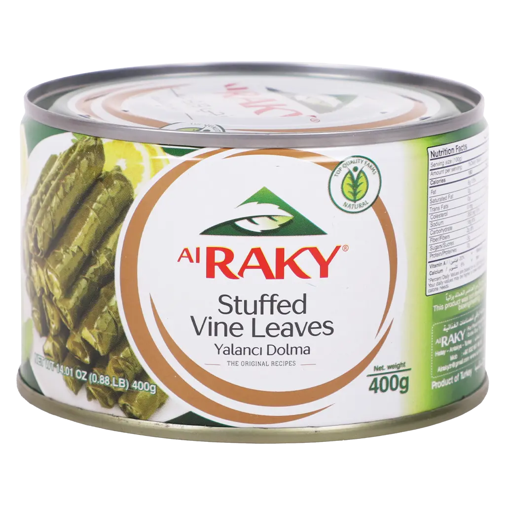 AL Raky Stuffed Vine Leaves 400 gm  - view 2
