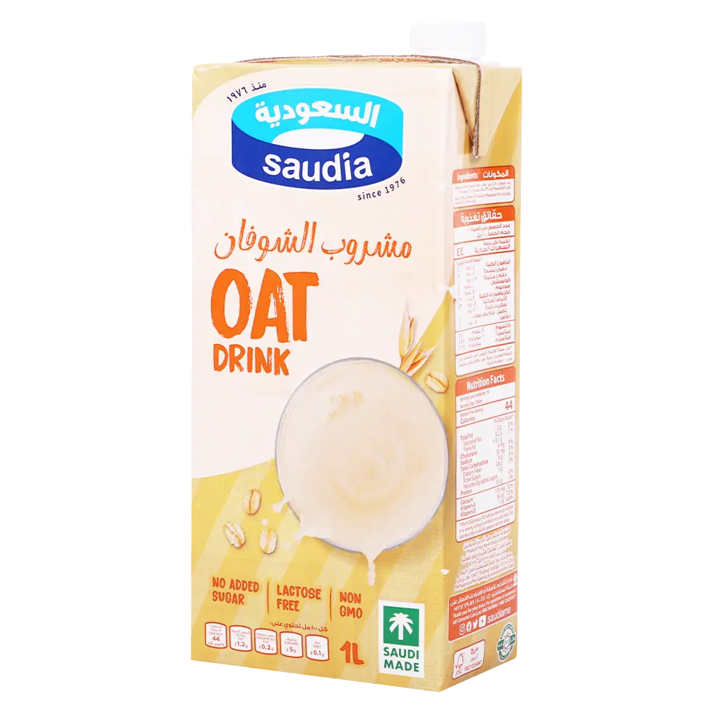 Saudia Oat Milk 1 L - view 1