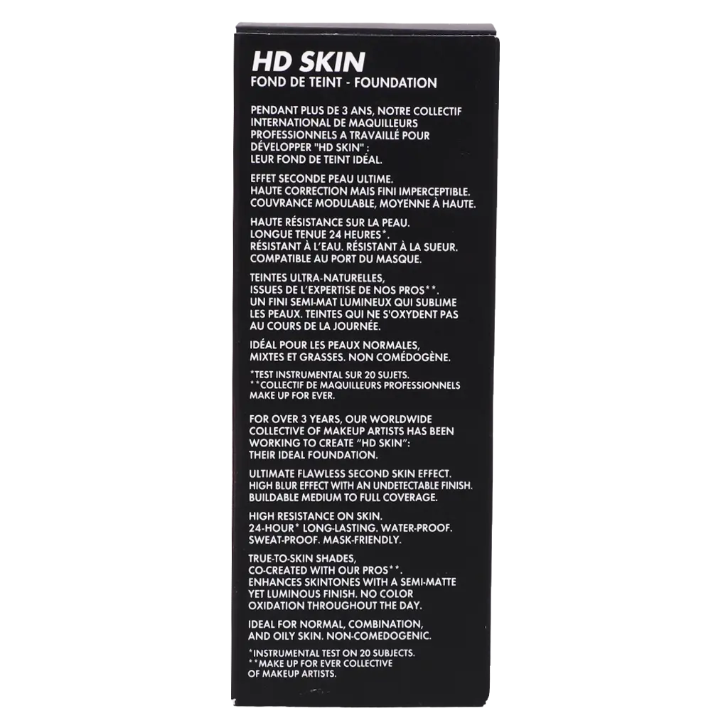 Make Up For Ever HD Skin Foundation 1N10 - view 4