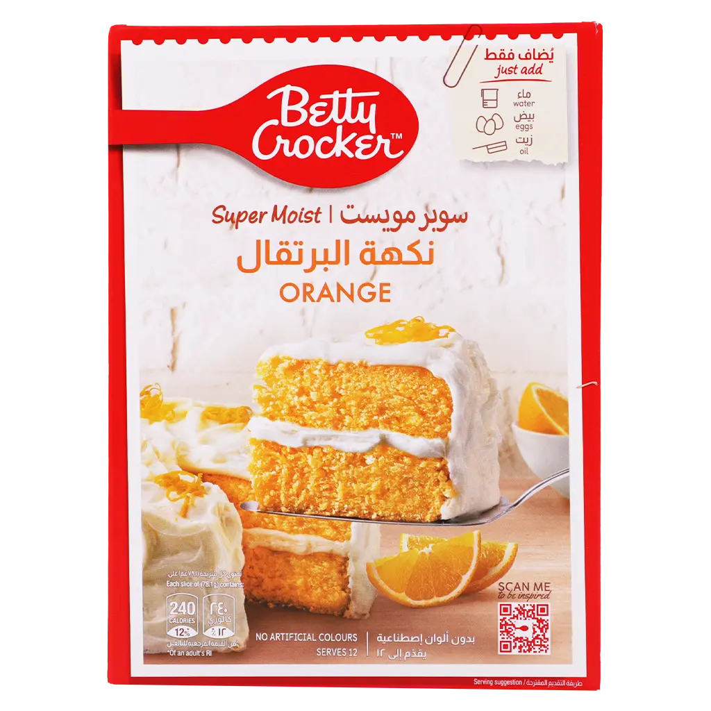 Betty Crocker Orange Cake Mix 500 gm - view 2