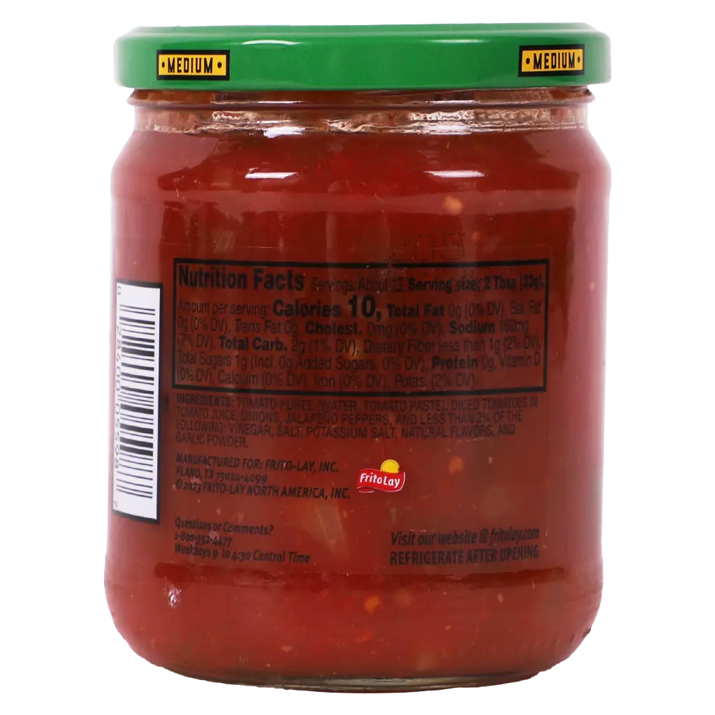 Tostitos Medium Chunky Salsa Dip 439 gm - view 2