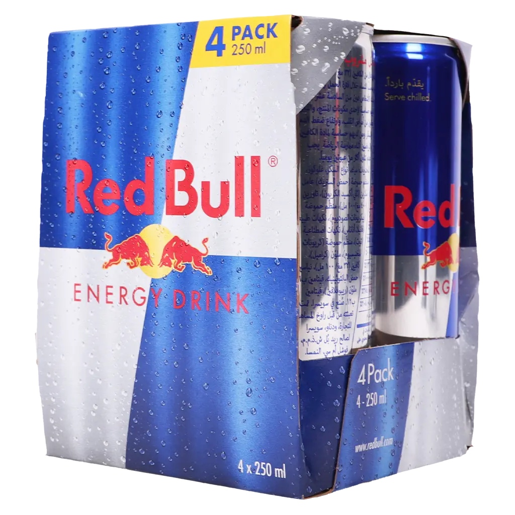 Red Bull Energy Drink 4 pcs 250 ml - view 2