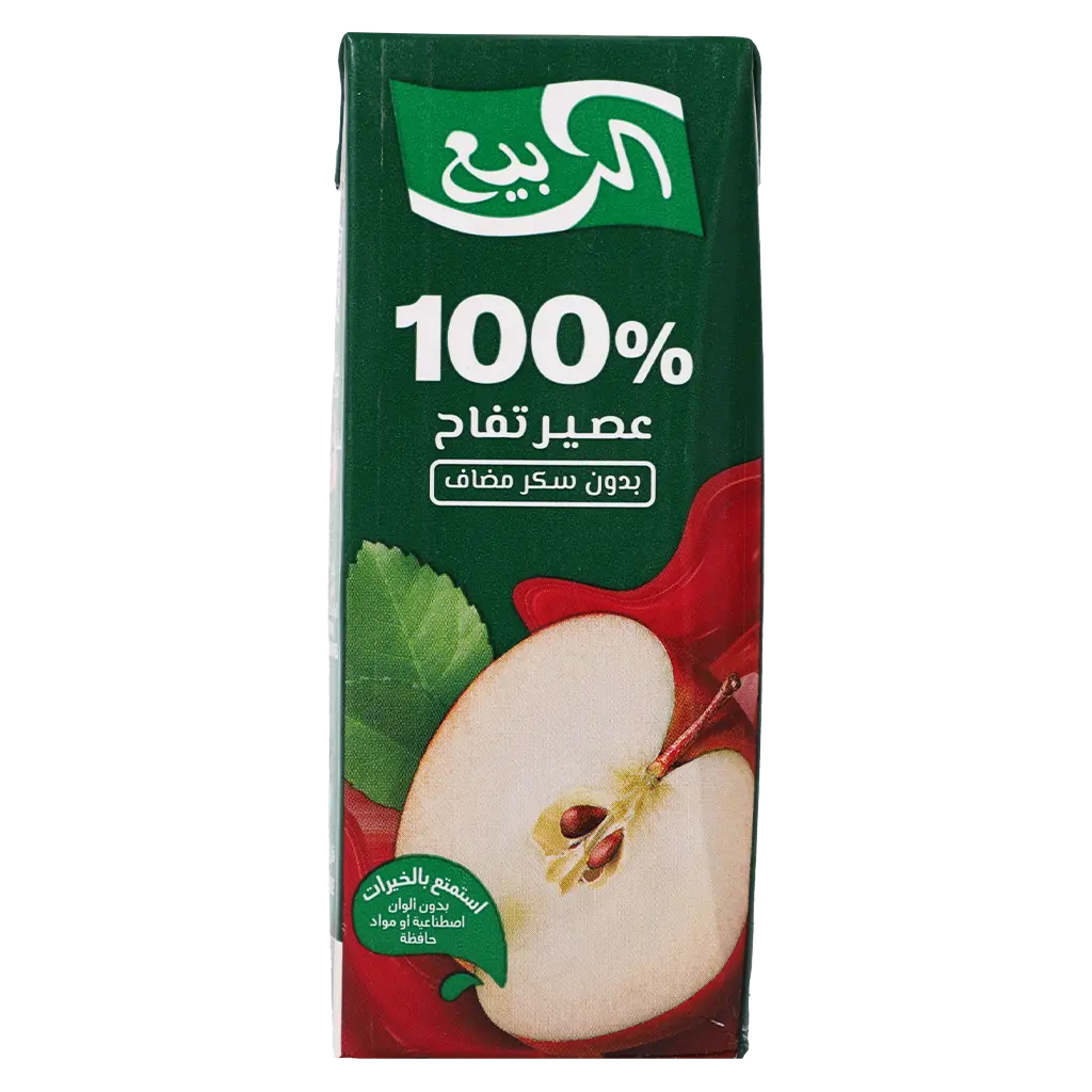 Alrabie Apple Juice 185 ml - view 2