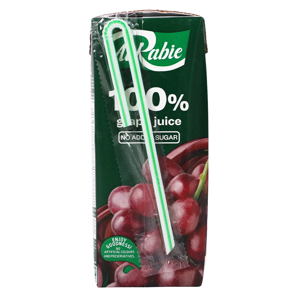 Alrabie Grape Juice 185 ml - view 3