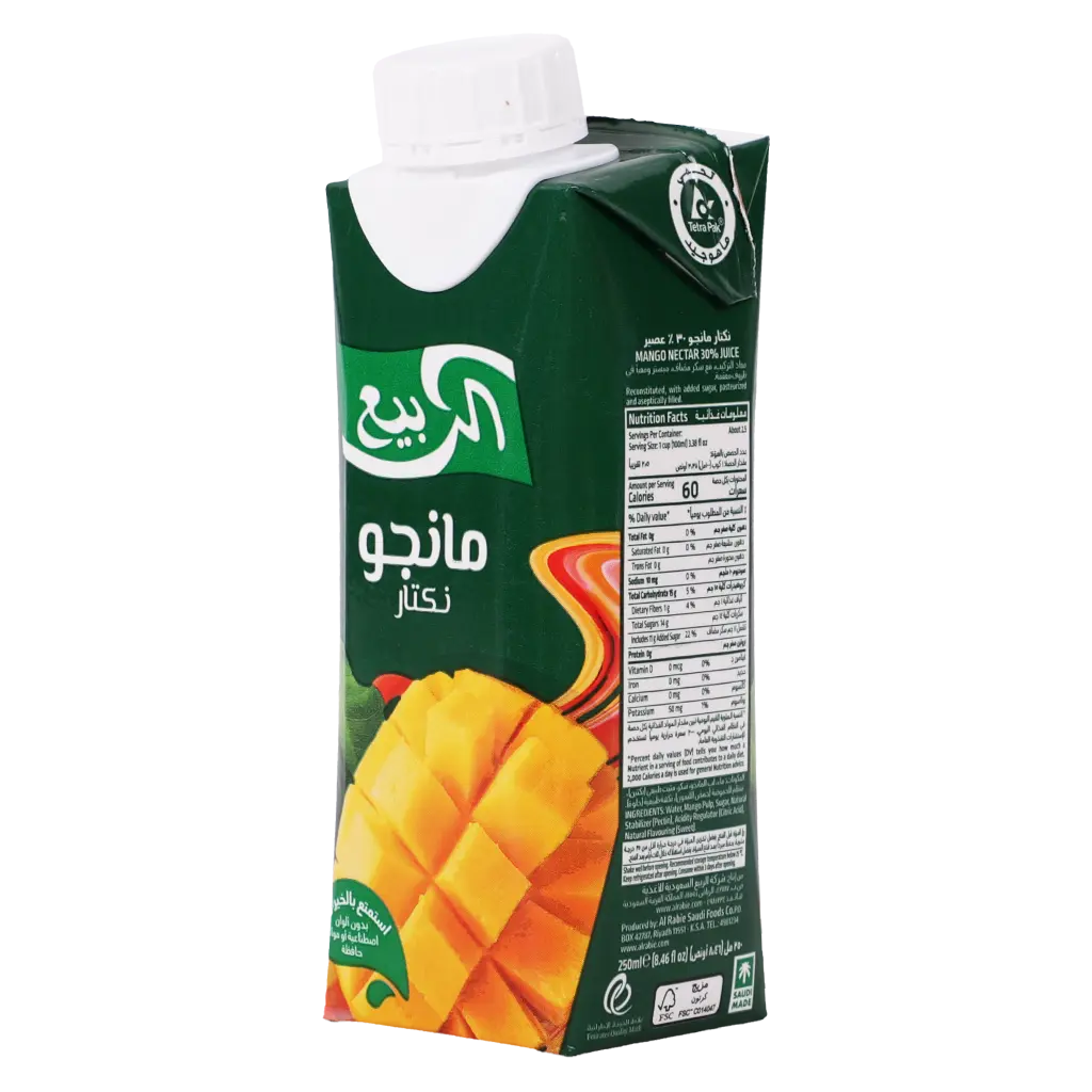 Al Rabie Mango Nectar 250 ml - view 1