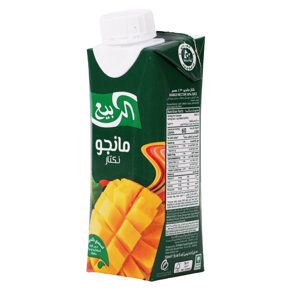 Al Rabie Mango Nectar 250 ml