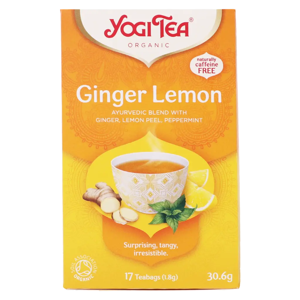 Yogi Tea Organic Tea Ginger Lemon 17 Teabags - view 2