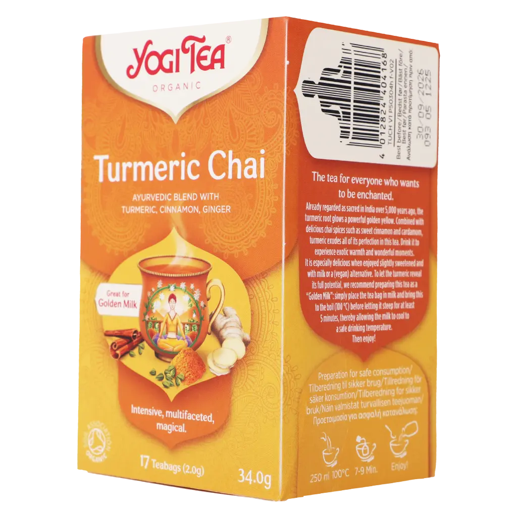 Yogi Tea Organic Tea Turmeric Chai 17 Teabags - view 1